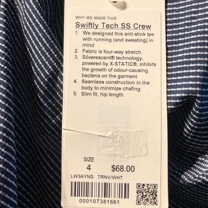 Lululemon Swiftly Tech SS Crew